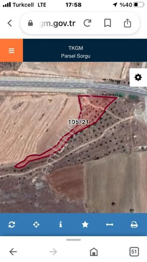 Sahibinden Yatırımlık Her Türlü Projeye Uygun Tarla/elazığ-keban/yola Sıfır