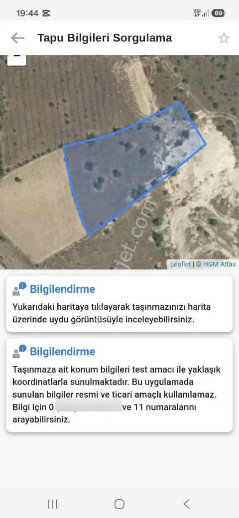 Sahibinden Tokat Turhal Yolu Üzerinde Tarla Tek Tapu Yatırımlık