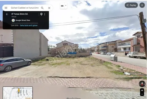 Sahibinden Satılık 345 M2 Konya Merkez De Köşe Arsa
