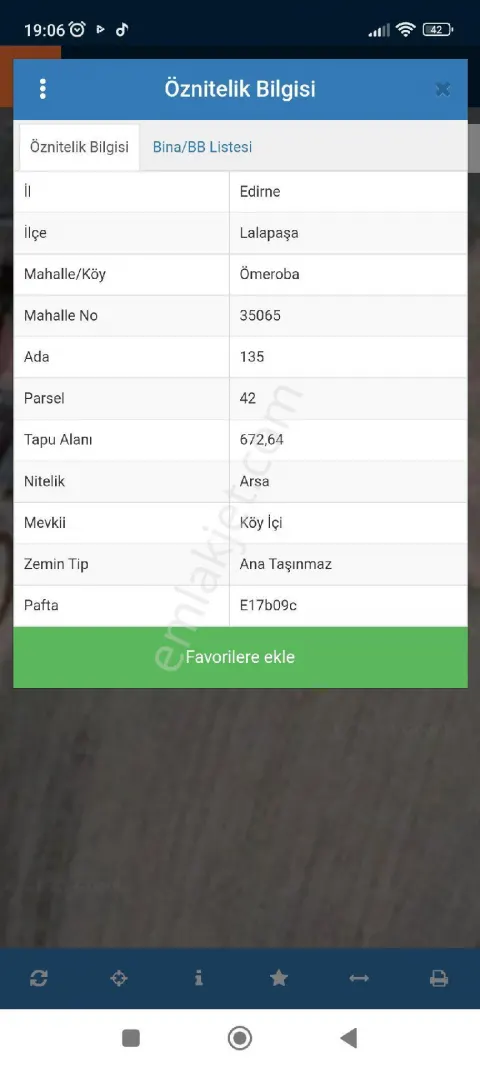 Sahibinden Fırsat Yatırımlık Arsa
