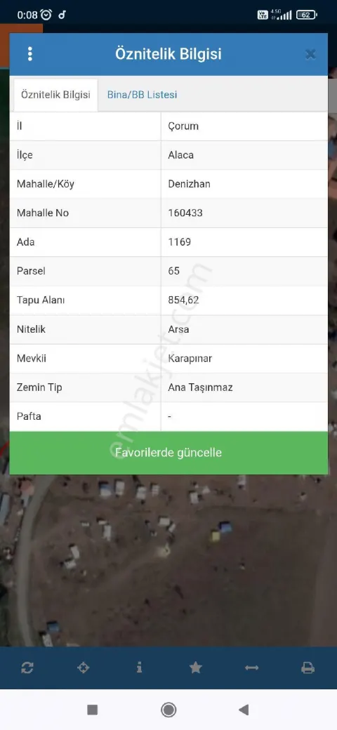 Sahibinden Konut+ticari 7 Kat İmarlı Kupon Arsa Çorum Alaca