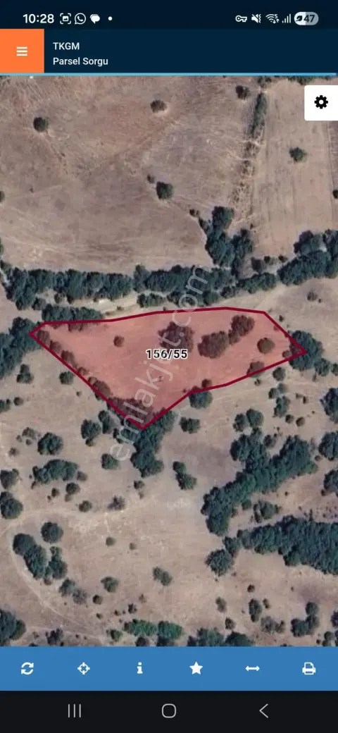Sahibinden Dursunbey Aşağımusalar'da Satılık 5038 M² Geniş Tarla