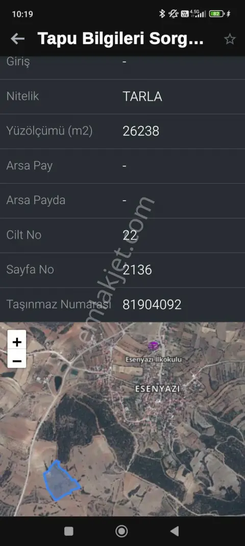 Sahibinden Acill Satılık Ceviz Bahçesi