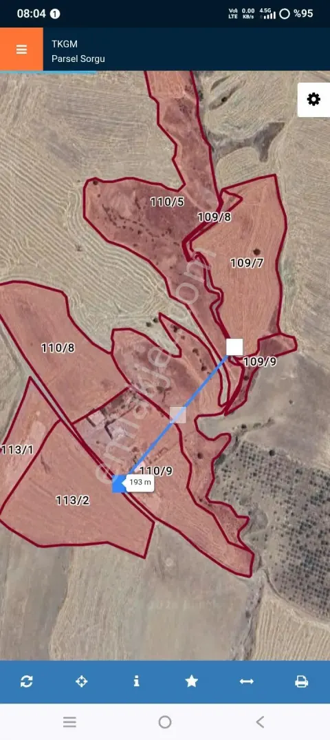 Sahibinden Batman Kozluk Tuzlagözü'nde Satılık 6.300 M² Tarla