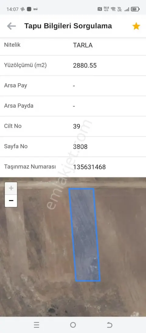 Sahibinden Satılık Tarla Fotoğraflar Da Detaylar Var.