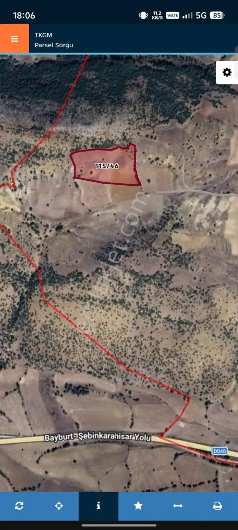 Sahibinden Satılık 20.670 M2 Tek Tapu Tarla