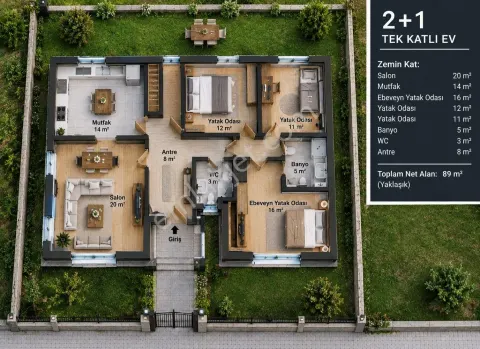 Sahibinden Izmir Ödemis Ovakent Satilik