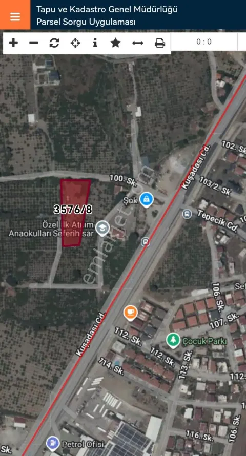Sahibinden Seferihisarda Acil Satılık Tarla