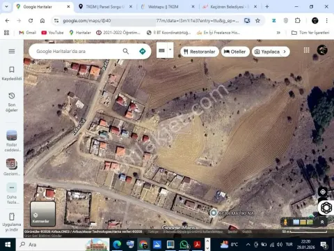 Sahibinden Keçiören Hisar Mahallesi'nde Satılık 250 M² Tarla