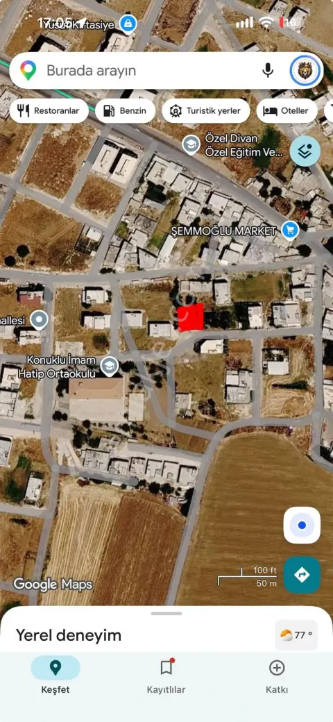Sahibinden Satılık Köşebaşı Müstakil 350 Metre² Arsa
