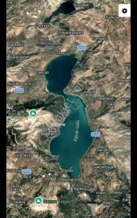 Sahibinden Barla’da Eşsiz Panaromik Manzaralı, Tarımsal Ya Da Ges Potansiyeli Olan Yatırımlık Arazi