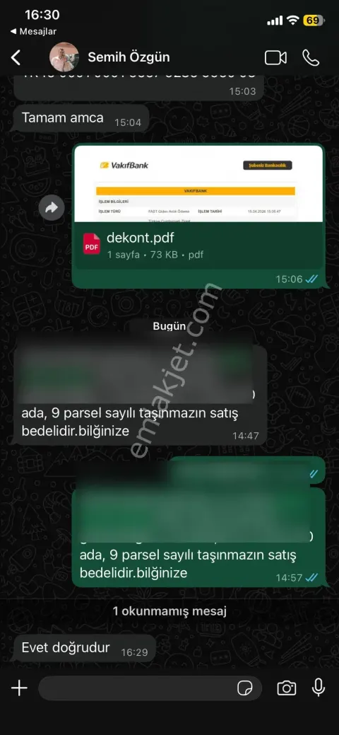 Sahibinden Satılk Truttik Tesis Alanı
