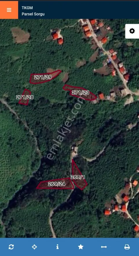 Sahibinden Giresun Görele Karlıbel'de 17 Adet Parselde Toplam 3.923 M2 Hisse.