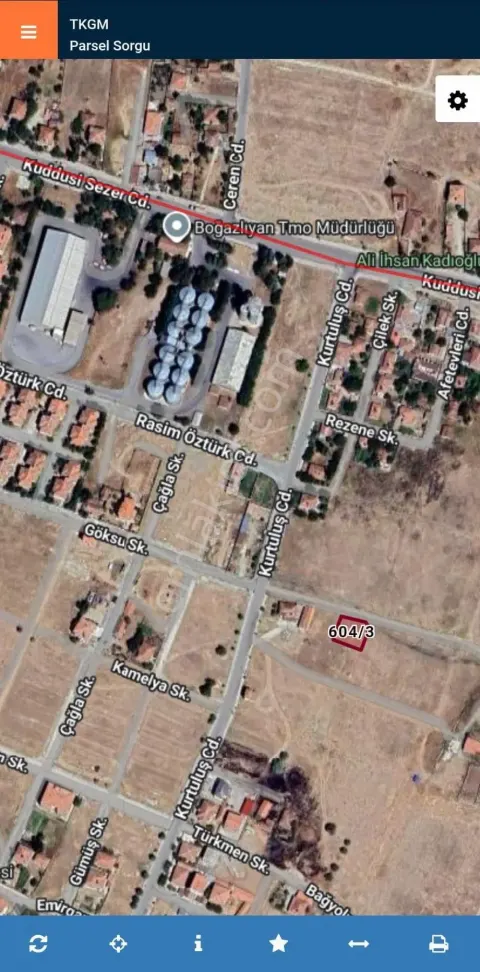 Sahibinden Boğazlıyan Bağlarbaşı'nda 502 M² Konut İmarlı Arsa