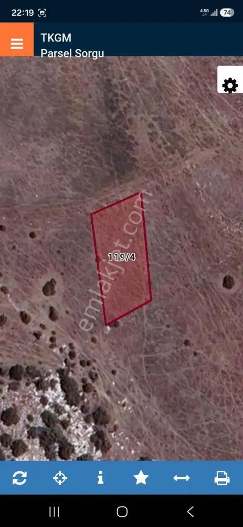 Sahibinden Yeşilova Yarışlı Köyü Satılık 675 M² Tarla