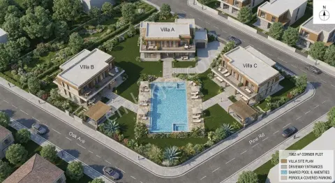 Sahibinden Beypazarı Ayvaşık Satılık Havuzlu 3 Villa Arsası