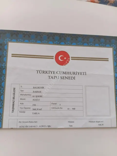 Sahibinden Açil Sahibinden Satılık Tarla