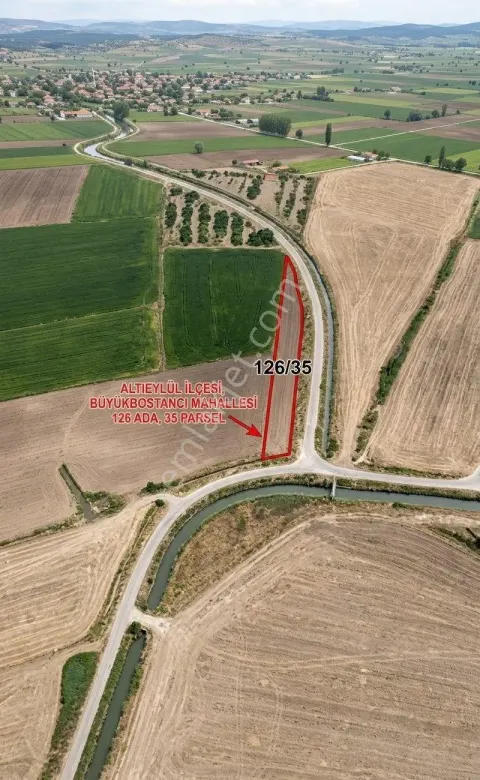 Sahibinden Her İki Tarafında Dsi Sulama Kanalı Olan, Yolu Bulunan Fırsat Arazi