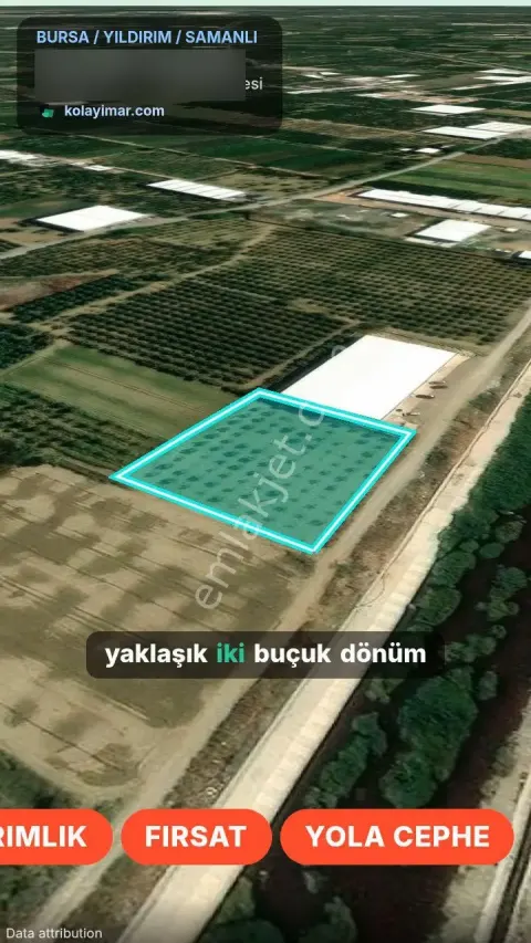 Sahibinden Samanlı Jojistik Bölgede Satılık Kupon Yer