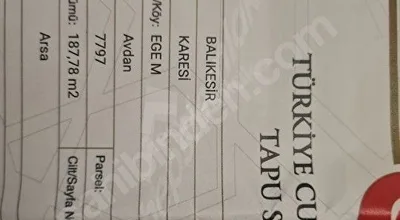 
          Satılık Arsa Hissesi
        