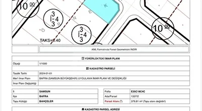 
          SAHİBİNDEN SATILIK BAHÇELERDE 4 KAT İMARLI 710 M KARE ARSA
        
