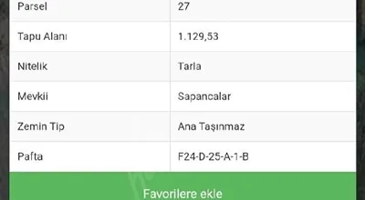 
          SAHİBİNDEN SATILIK TARLA
        
