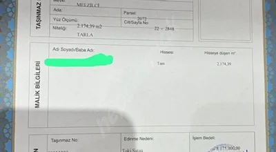 
          Pelitlide satılık arsa
        