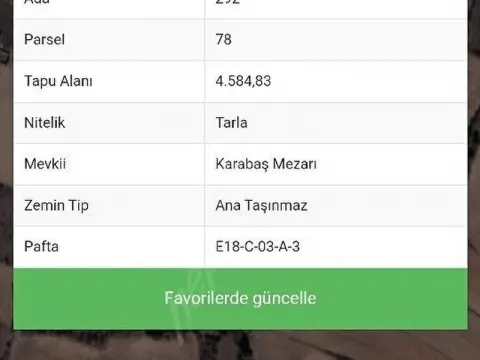 Sahibinden... Üsküp Beldesinde 4.584 m² Tarlamız Satılıktır.