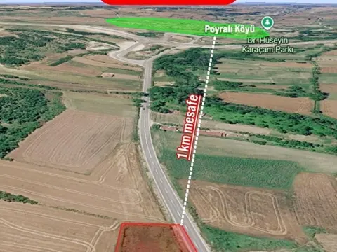 KIRKLARELİ PINARHİSAR POYRALI 1500 M2