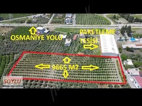 Gökdere Tek Tapu 1500 metresi imarlı 9665 metre Bahçe