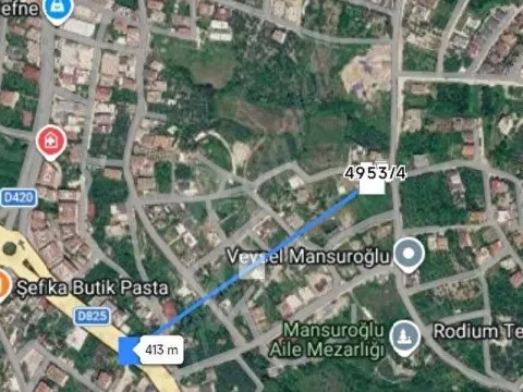 SAHİBİNDEN HARBİYE ESENBULAKTA VİLLALIK YATIRIMLIK KÖŞE PARSEL!!