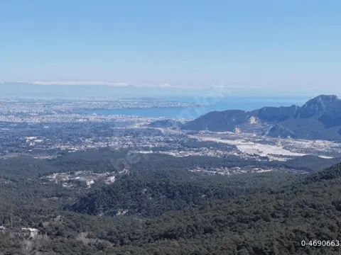 Konyaaltı Çağlarca'da Deniz Manzaralı 500 m² Acil Satılık