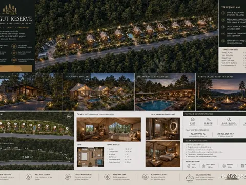 MARMARİS TURGUT | TURİZM İMARLI 2.671 m² ARSA | GLAMPING PROJESİ