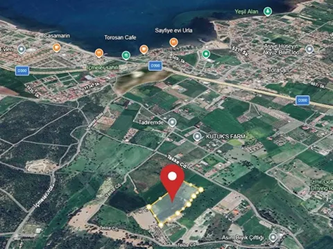 URLA İÇMELER'DE SAHİBİNDEN PİYASA ALTINDA YATIRIMLIK TARLA!