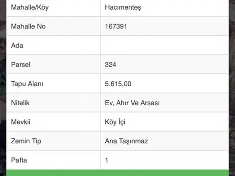 SATILIK KÖY İÇİ BÜYÜK ARSA