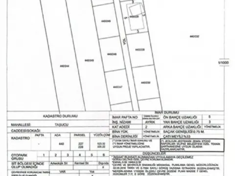SİLİFKE TAŞUCU KUM MAHALLESİNDE İMARLI SAHİBİNDEN KUMSALA 650 M MESAFEDE 523M2 ARSA SATILIK.