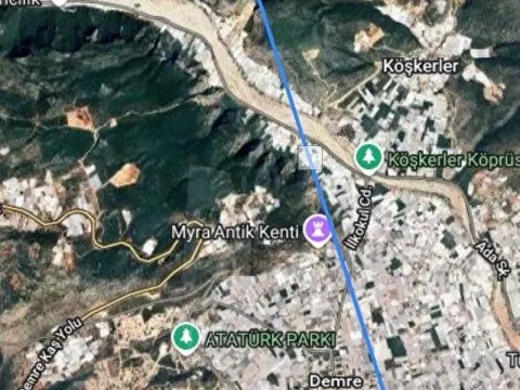 Köye yakın 468 m2 tarla
