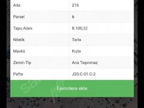 BALIKESİR-SINDIRGI-ASLANDEDE'DE 8.1 DÖNÜM YATIRIMLIK TARLA