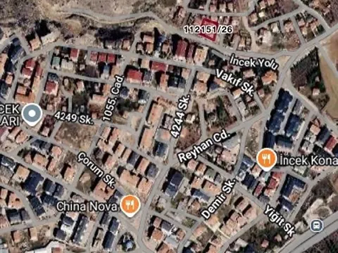 İNCEK MERKEZDE SATILIK HİSSE