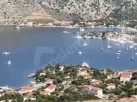 MARMARİS SELİMİYE’DE FULL PANAROMİK DENİZ MANZARALI ARSA…