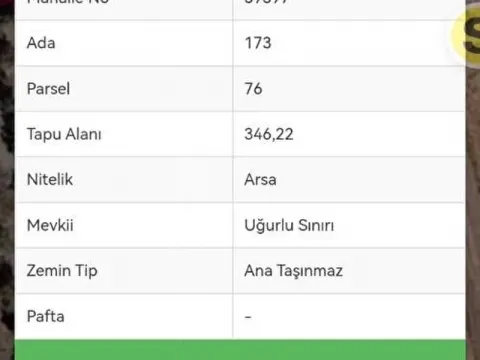 Bucak Kızılkaya da Satılık arsa