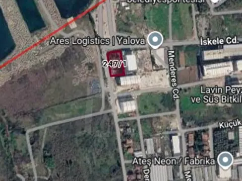 Tavşanlı sanayi Bölgesi 294m2 fiili taksim li yeri belli hisse