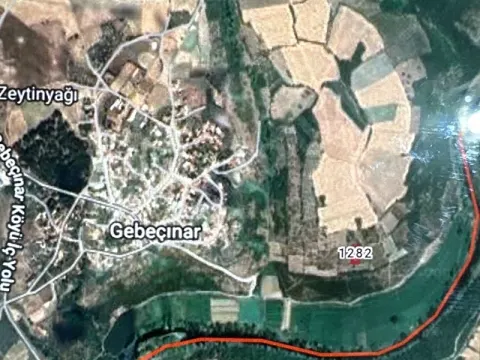Sahibinden Balıkesir gönen gebeçınar mahallesinde köy civarı tarla