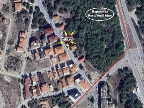 Ayvacık'ta İzmir-Çanakkale Yolu Yanı Ticari İmarlı Arsa Sahibinden Yatırımlık